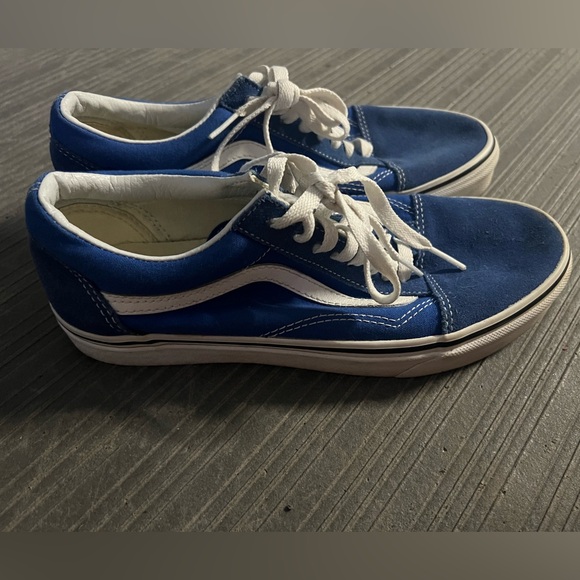 Never worn! Blue old skool vans - Picture 2 of 4